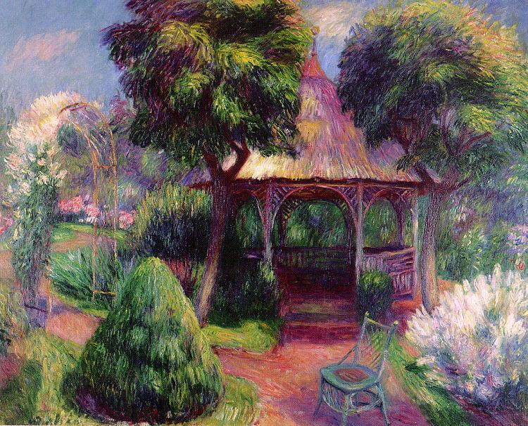 William Glackens Garden at Hartford